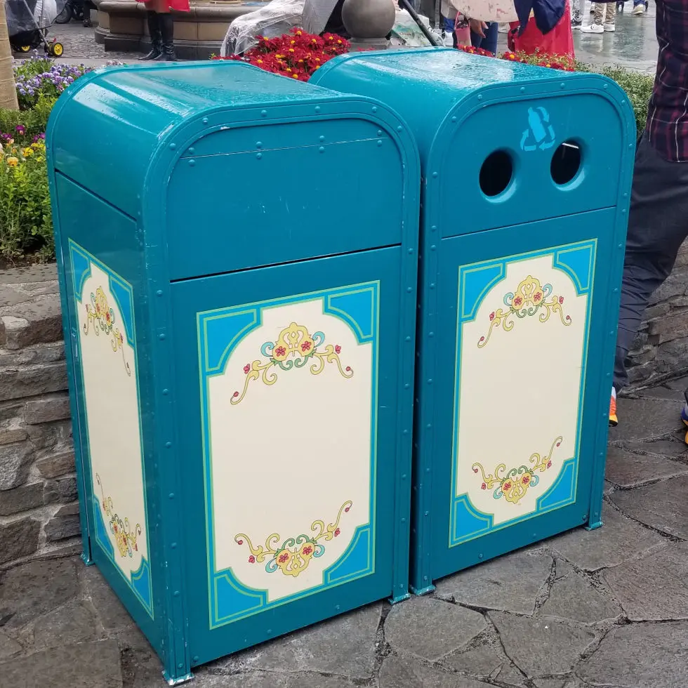 ディズニーリゾート ゴミ箱 トラッシュカン タワーオブテラー